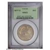 Image 1 : 1877-S 50C MS62 PCGS. Lustrous, mottled smoky-gray ton 1877-S[50C] MS62 PCGS.