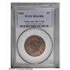 Image 3 : 1821 1C MS63 Red and Brown PCGS. N-2, R.1. Scarce in a 1821[1C] MS63 Red and Brown PCGS.