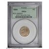 Image 3 : 1856 1C PR64 PCGS. Snow-9. Subtly reflective with pinp 1856[1C] PR64 PCGS.