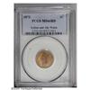Image 3 : 1871 1C MS66 Red PCGS. Since 1857, the mint had been r 1871[1C] MS66 Red PCGS.