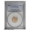 Image 3 : 1872 1C MS66 Red PCGS. Ex: Ally Collection. Like the 1 1872[1C] MS66 Red PCGS.