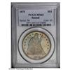 Image 3 : 1873 S$1 MS65 PCGS. An important Gem representative an 1873[S$1] MS65 PCGS.