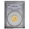 Image 3 : 1877 $3 AU55 PCGS. A very scarce date in any grade whi 1877[$3] AU55 PCGS.