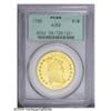 Image 3 : 1799 $10 Large Stars Obverse AU58 PCGS. Breen-6841, B. 1799[$10] Large Stars Obverse AU58 PCGS.