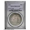 Image 3 : 1874 T$1 PR63 Cameo PCGS. Moderate violet-gray toning 1874[T$1] PR63 Cameo PCGS.