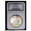Image 3 : 1876 T$1 PR65 Cameo NGC. Type One Obverse / Type Two R 1876[T$1] PR65 Cameo NGC.