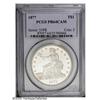 Image 3 : 1877 T$1 PR64 Cameo PCGS. Except for the ultra-rare 18 1877[T$1] PR64 Cameo PCGS.