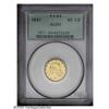 Image 3 : 1831 $2 1/2 AU50 PCGS. Only one pair of dies was used 1831[$2 1/2] AU50 PCGS.