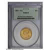 Image 3 : 1891-CC $5 MS63 PCGS. Honey-gold obverse with a splash 1891-CC[$5] MS63 PCGS.
