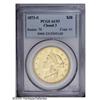Image 1 : 1873-S $20 Closed 3 AU53 PCGS. Flashes of luster are p 1873-S[$20] Closed 3 AU53 PCGS.