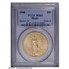 1908 $20 Motto MS63 PCGS. The 1908 No Motto is among t 1908[$20] Motto MS63 PCGS.