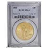 Image 1 : 1910 $20 MS64 PCGS. Boldly struck and lustrous, with t 1910[$20] MS64 PCGS.