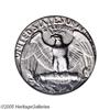 Image 2 : 1964-? 25C Washington Quarter--Struck on a Struck Dime 1964-?[25C] Washington Quarter--Struck on a S