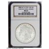 Image 1 : 1880/79-O S$1 MS63 NGC. VAM-6A. A Top 100 Variety. Thi 1880/79-O[S$1] MS63 NGC.