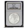 Image 1 : 1881-S S$1 MS67 NGC. Rich, cartwheel luster swirls abo 1881-S[S$1] MS67 NGC.