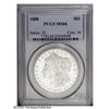Image 1 : 1888 S$1 MS66 PCGS. Nearly prooflike in the obverse fi 1888[S$1] MS66 PCGS.