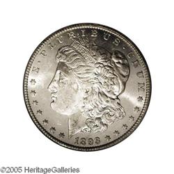 1893-CC S$1 MS62 PCGS. A bold, frosty-white example wi 1893-CC[S$1] MS62 PCGS.