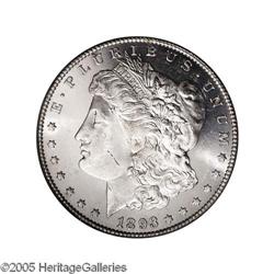 1893-CC S$1 MS63 PCGS. Although typical central weakne 1893-CC[S$1] MS63 PCGS.