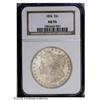 Image 3 : 1894 S$1 AU55 NGC. Aside from the non-existent 1895 is 1894[S$1] AU55 NGC.