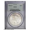 Image 1 : 1934-D S$1 MS64 PCGS. Few Peace Dollars of this date b 1934-D[S$1] MS64 PCGS.