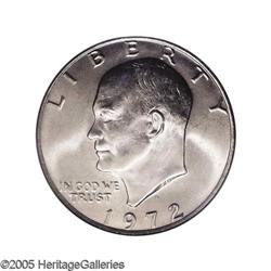 1972-D $1 MS67 PCGS. Radiantly lustrous surfaces displ 1972-D[$1] MS67 PCGS.