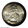 Image 1 : 1921 50C Pilgrim MS67 NGC. It is instructive to note t 1921[50C] Pilgrim MS67 NGC.