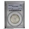 Image 1 : 1935 50C Spanish Trail MS65 PCGS. One of the lower min 1935[50C] Spanish Trail MS65 PCGS.