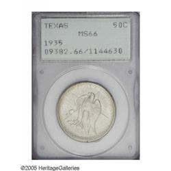 1935 SET Texas PDS Set. The set includes: 1935 MS66 PC 1935[SET] Texas PDS Set.