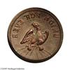 (1861-65) Civil War Patriotic Token--Obverse Brockage-- (1861-65) Civil War Patriotic Token--Obverse