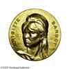 Brigette Bardot Gold Medal. A beautifully designed meda Brigette Bardot Gold Medal.