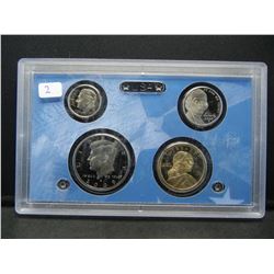 2009-S Four Coin Clad Proof Set in government holder.