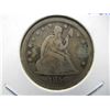 Image 1 : Neat 1856 Seated Quarter Love Token.