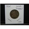 Image 3 : Neat 1856 Seated Quarter Love Token.