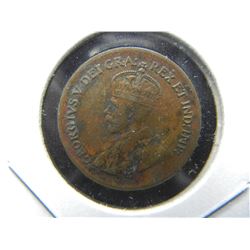 1928 Canada Small Cent.  Extra Fine.