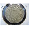 Image 2 : 1939B Switzerland 5 Franc 90% silver coin.  Extremely Fine.