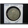 Image 3 : 1939B Switzerland 5 Franc 90% silver coin.  Extremely Fine.