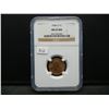 Image 1 : 1944-D Lincoln Wheat Cent.  Slabbed by NGC (One of the Best) as MS 65 Red.