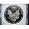 Image 3 : 1986-S Silver Eagle $1.  Slabbed by NGC (One of the best) as PF 69, Ultra-Cameo.  THE FIRST YEAR!