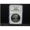 Image 1 : 1987-S Silver Eagle $1.  Slabbed by NGC (One of the best) as PF 69, Ultra-Cameo.