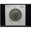 Image 3 : 1917 Walking Liberty Half.  Almost Uncirculated.