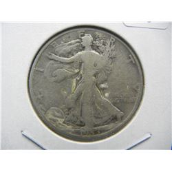 1933-S Walking Liberty Half.  Low mintage depression coin.  Very Good.