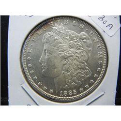 1985 Morgan Dollar.  Very Choice White BU.   Proof-Like.