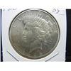 Image 1 : 1925 Peace Dollar.  White BU.  Great luster.