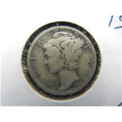 1926-S Mercury Dime.  Fine 15.  Semi-Key date that everyone needs.