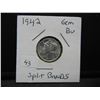 Image 3 : 1942 Mercury Dime.  Super GEM BU with split bands.