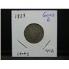 Image 3 : 1883 V Nickel With Cents.  Good 6.  The scarce one.