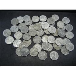 (50) 1943 Steel Cents.  Nice circulated stuff, not junk.