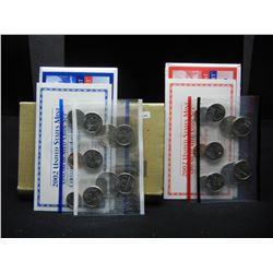 2002 P and D US Mint set.  20 coins, $5.82 face.  GEM BU.