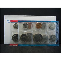 1979-P/D US Mint set in clean envelope.  $3.82 face with SBA dollars.  GEM BU.