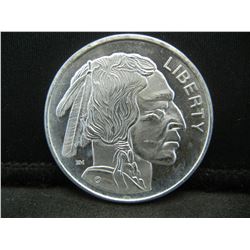 1 Oz. Silver Round .999 Buffalo Design
